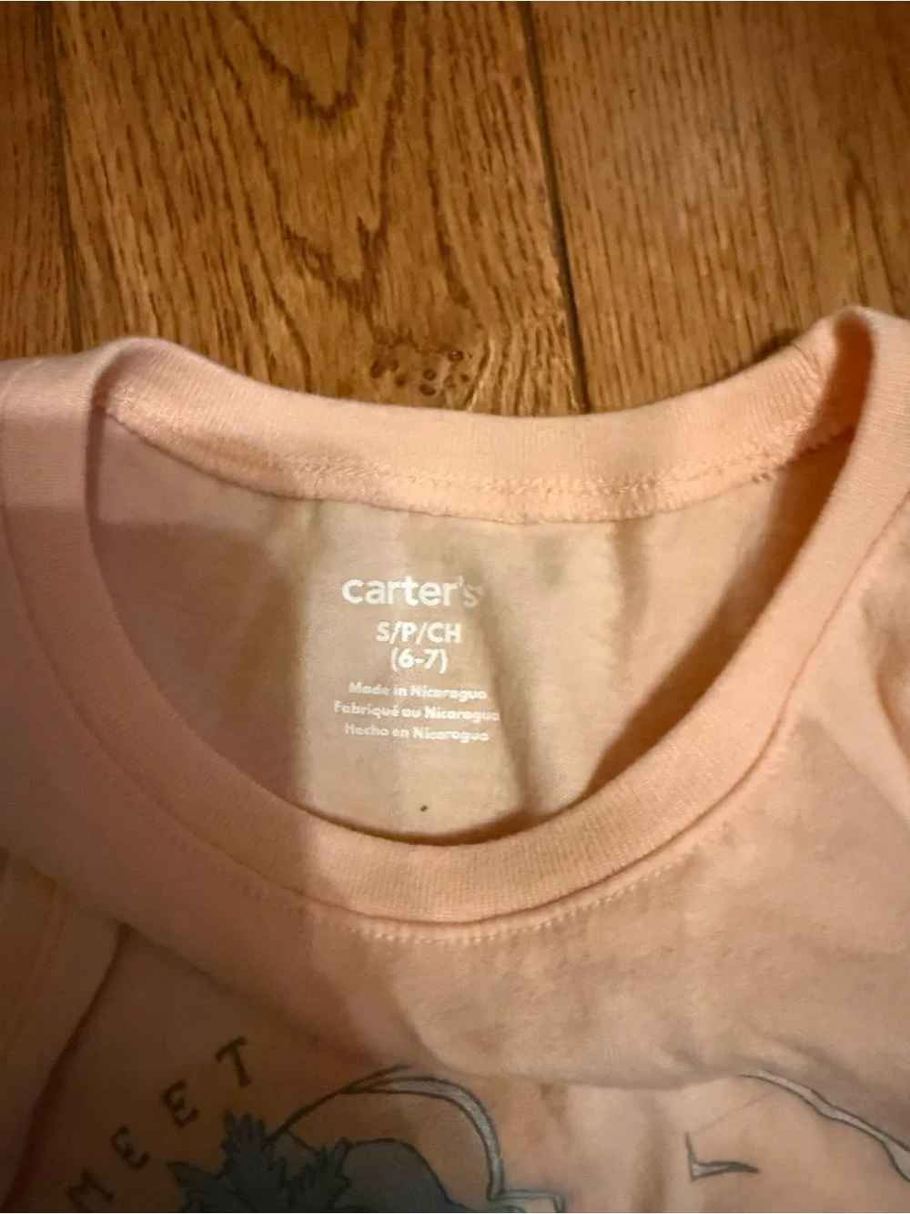 Carter's Peach Tank with Coastal Truck Graphic